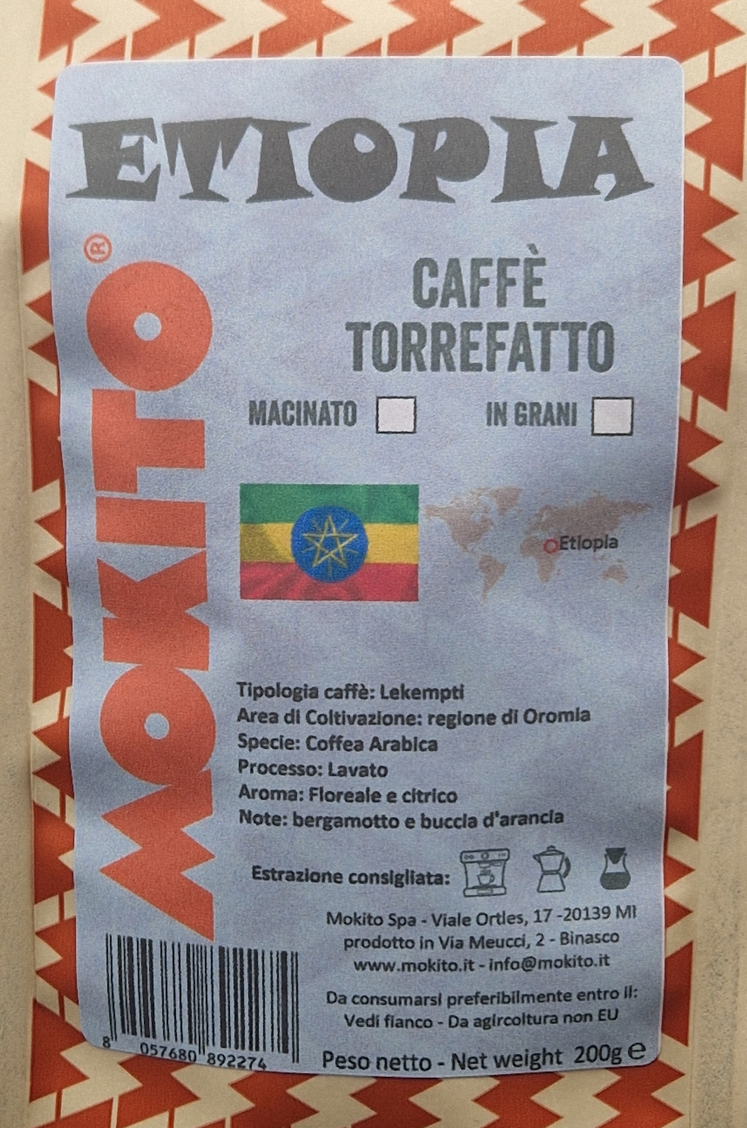 Caffè in Grani - Monorigine Etiopia